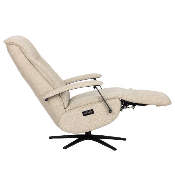 Relaxsessel Assail Bouclé Stoff Cloris: Beige