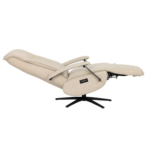Relaxsessel Assail Bouclé Stoff Cloris: Beige