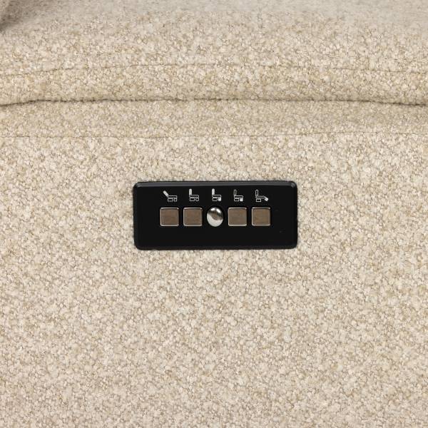 Relaxsessel Assail Bouclé Stoff Cloris: Beige