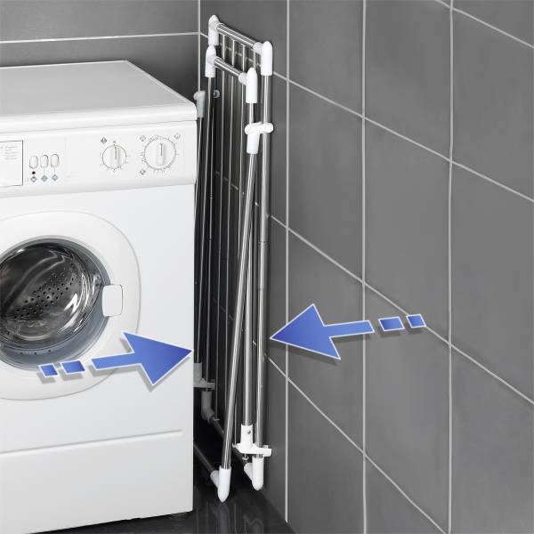Wäschetrockner Mopua Edelstahl - Silber