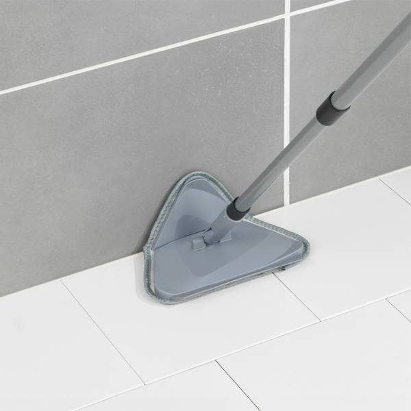 Bodenwischer Wunin Stahl / Polypropylen - Grau