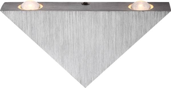 Lampada da parete LED Gordon Vetro acrilico / Alluminio - 3 punto luce