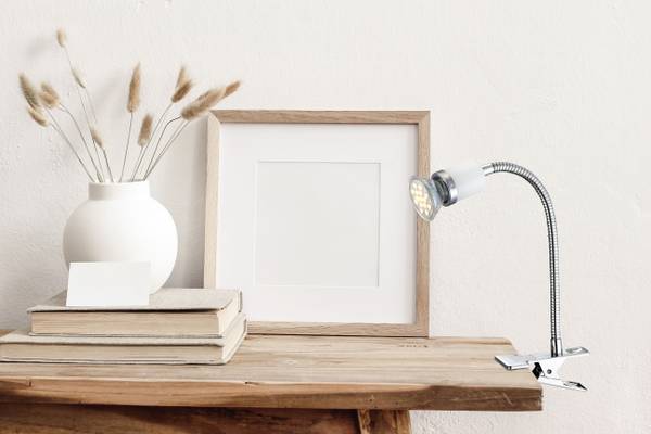 LED-tafellamp Fina ijzer - 1-lichts