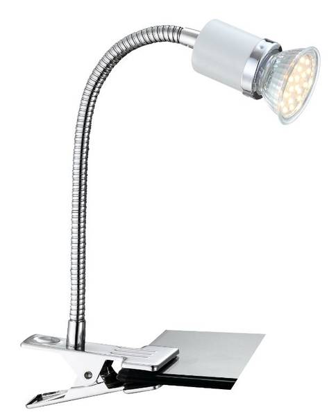 LED-tafellamp Fina ijzer - 1-lichts