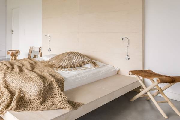 LED-wandlamp Serpent ijzer/acrylglas - 1-lichts