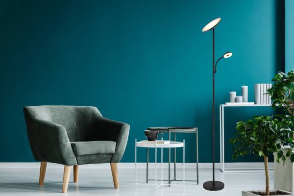 Plafonnier LED Skopo Verre acrylique / Fer - 2 ampoules