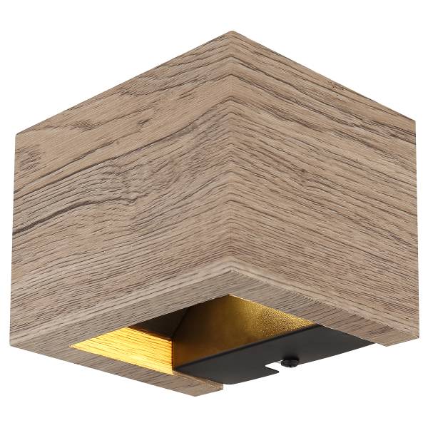 LED-wandlamp Alina ijzer - 1-lichts