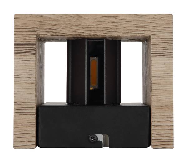 LED-wandlamp Alina ijzer - 1-lichts