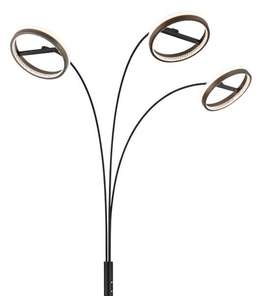 Lampada da terra LED Della B Vetro acrilico / Ferro - 1 punto luce