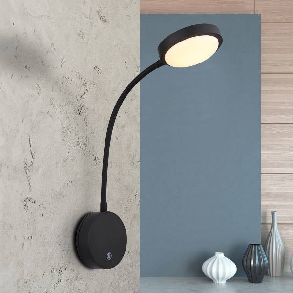 Lampada da parete LED Pegasi C Vetro acrilico / Ferro - 1 punto luce