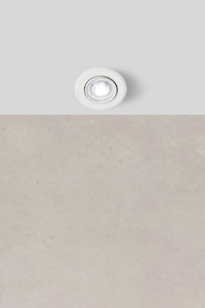 Deckenleuchte Pluto Typ A Weiß - Aluminium - 9 x 3 x 9 cm