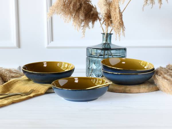 Poke bols Mallorca - 4 éléments Faïence