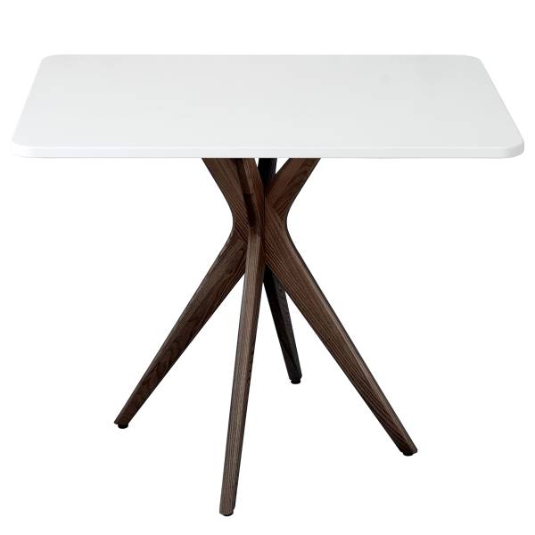 Tavolo da pranzo rettangolare Lynda 70 x 70 cm - Noce