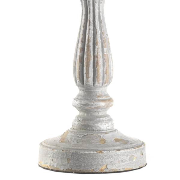 Tischleuchte Raffy Beige - Cotone - Ferro - 20 x 35 x 20 cm