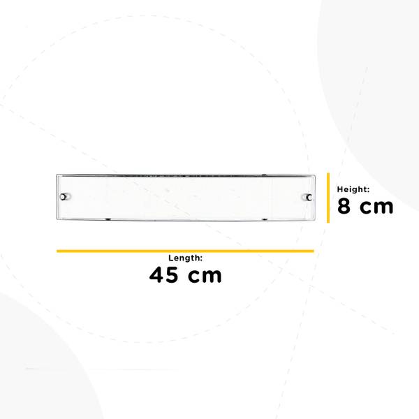 Wandleuchte Rettangolare Eisen - 1-flammig