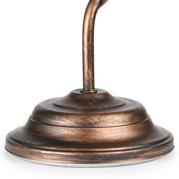 Lampe de table Liliana - Type A Verre transparent / Fer - 1 ampoule