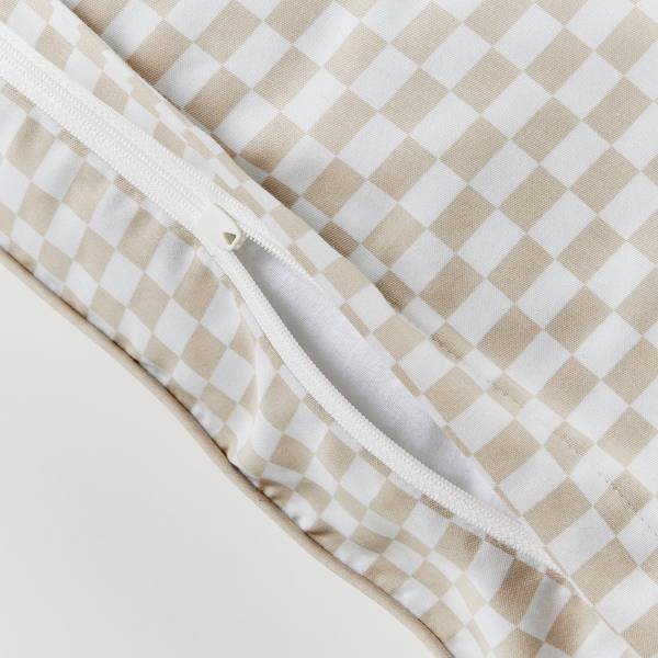 Satin Bettwäsche ALL DREAMS Baumwolle - Beige - Beige - 135 x 200 cm