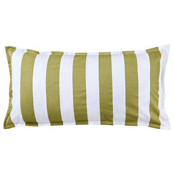 Satin-Kissenbezug ALL DREAMS Baumwolle - Olivgrün - Olivgrün