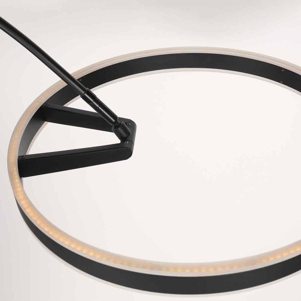 Bogenleuchte Ringlux Schwarz