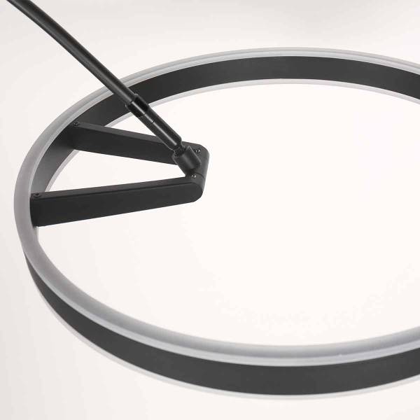 Bogenleuchte Ringlux Schwarz