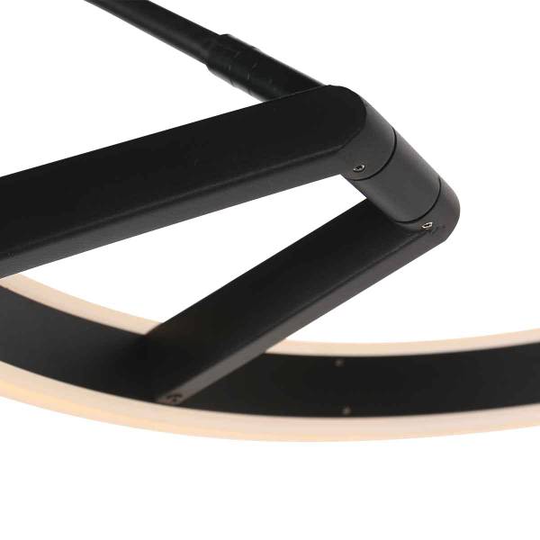 Bogenleuchte Ringlux Schwarz