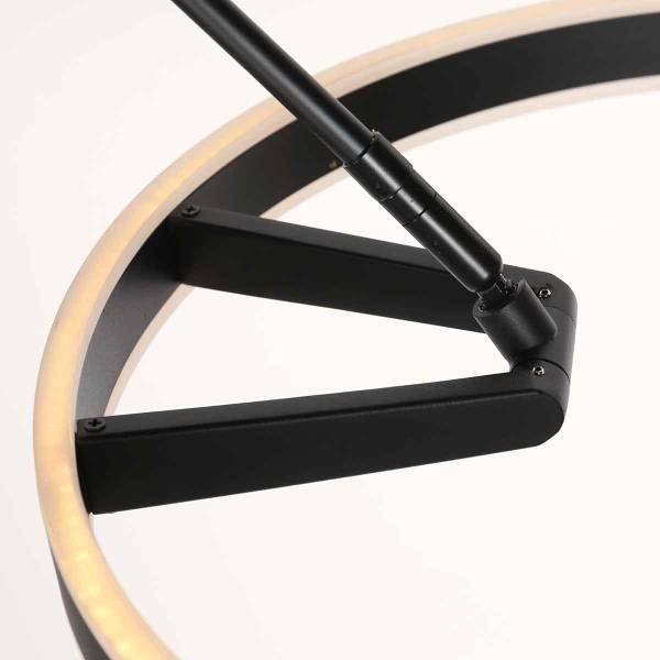 Bogenleuchte Ringlux Schwarz