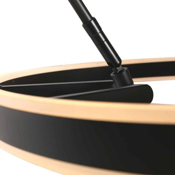 Bogenleuchte Ringlux Schwarz