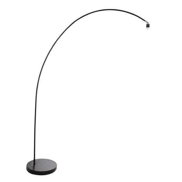Bogenleuchte Solva Schwarz - Aluminium - 50 x 160 x 165 cm