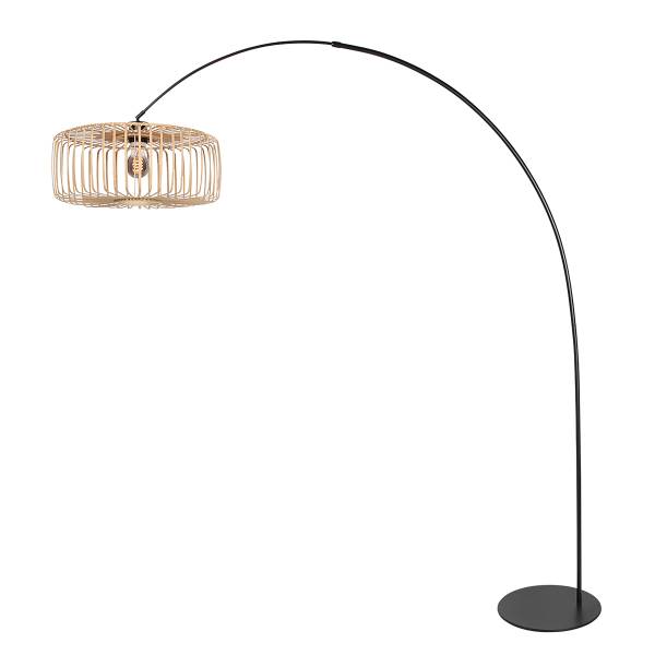 Booglamp Curve type I zwart - aluminium - 50 x 240 x 230 cm