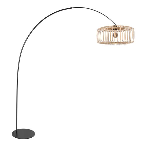 Booglamp Curve type I zwart - aluminium - 50 x 240 x 230 cm