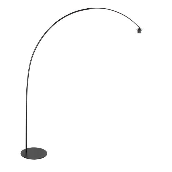 Booglamp Curve type I zwart - aluminium - 50 x 240 x 230 cm