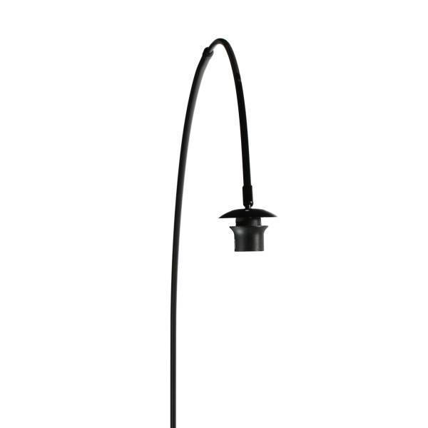 Booglamp Curve type I zwart - aluminium - 50 x 240 x 230 cm