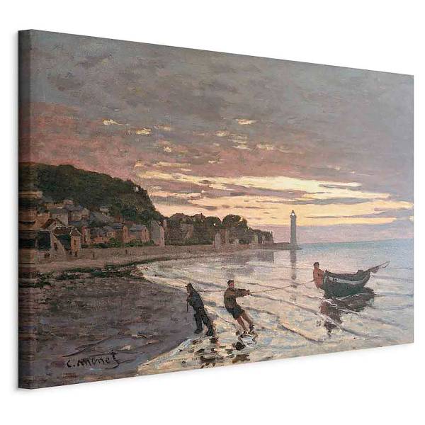 Quadro Hauling a Boat Ashore 120 x 80 cm