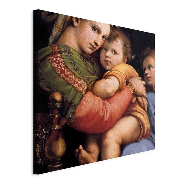 Quadro Madonna on a Chair 40 x 40 cm