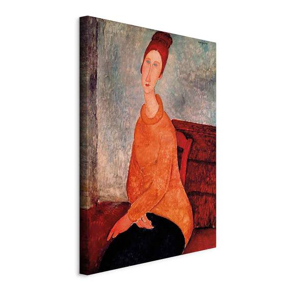 Leinwandbild Jeanne Hebuterne 60 x 90 cm