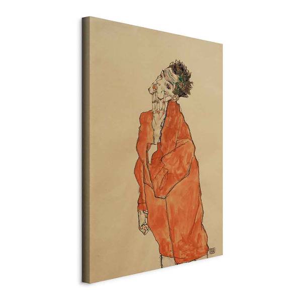 Toile Autoportrait 40 x 60 cm