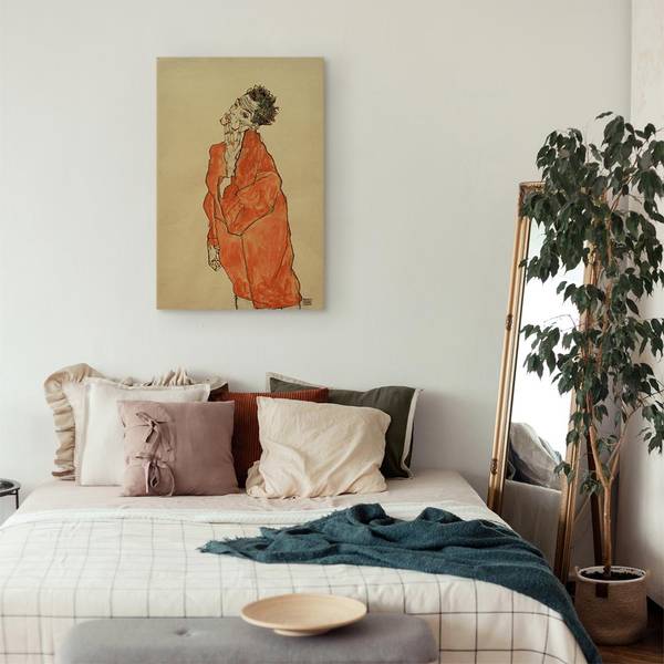 Toile Autoportrait 40 x 60 cm