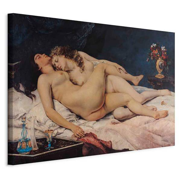 Canvas afbeelding Sleeping 60 x 40 cm