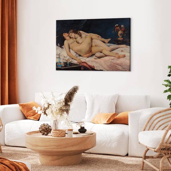 Canvas afbeelding Sleeping 60 x 40 cm