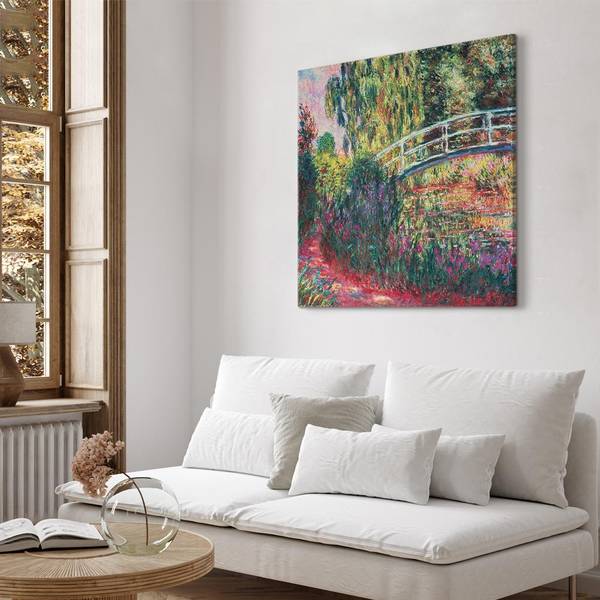 Quadro The Japanese Footbridge 40 x 40 cm