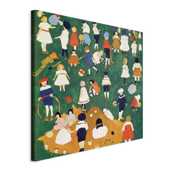 Canvas afbeelding Children Kazimir Malevich - 40 x 40 cm