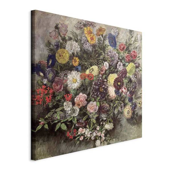 Quadro Bouquet of Flowers Eugène Delacroix - 40 x 40 cm
