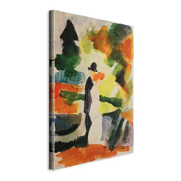Quadro Paar im Park August Macke - 40 x 60 cm