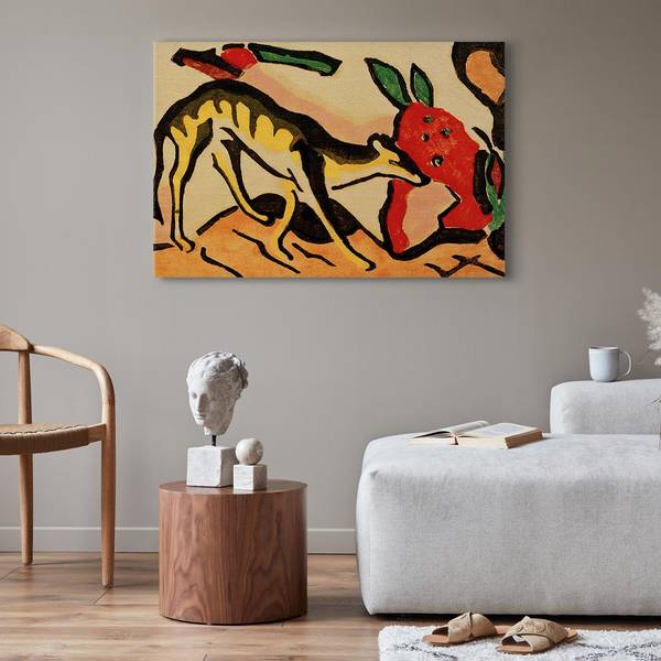 Quadro Fabeltier Franz Marc - 60 x 40 cm