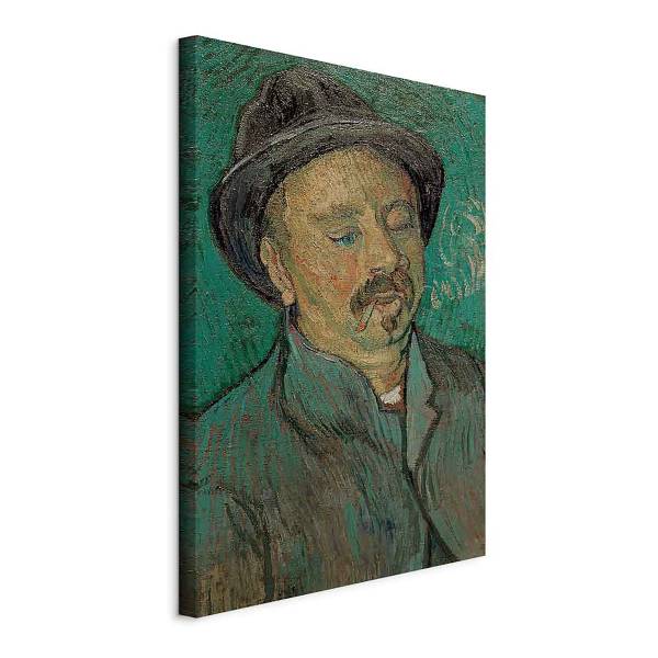 Quadro Portrait of a oneeyed man Vincent Van Gogh - 40 x 60 cm