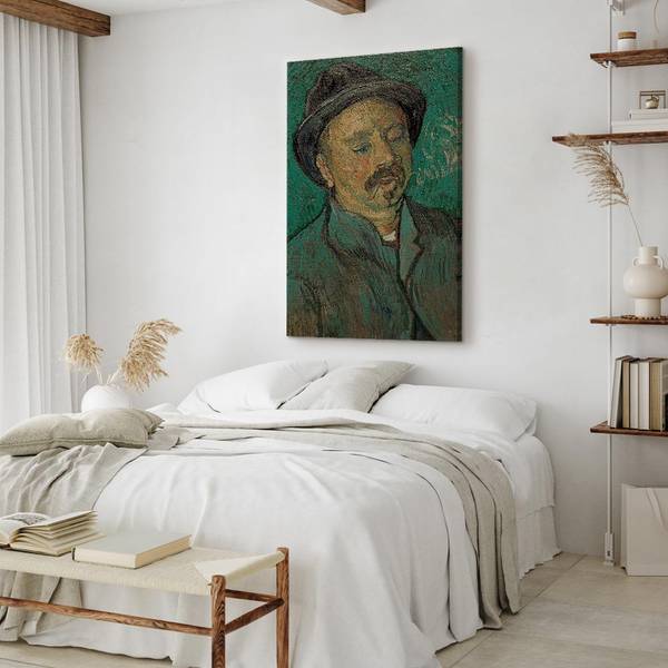 Quadro Portrait of a oneeyed man Vincent Van Gogh - 40 x 60 cm