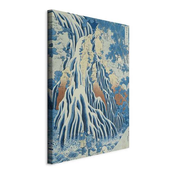 Leinwandbild Kirifuri Fall Hokusai Katsushika - 40 x 60 cm