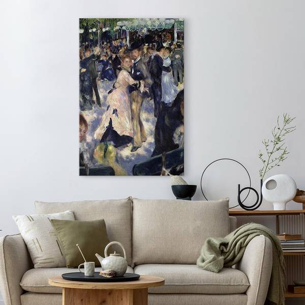 Toile détail des danseurs Pierre-Auguste Renoir - 80 x 120 cm