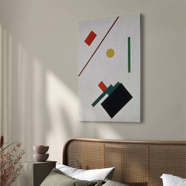 Quadro Suprematist Composition Kazimir Malevich - 40 x 60 cm