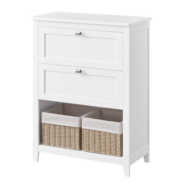Mobile basso Broomstraw bianco